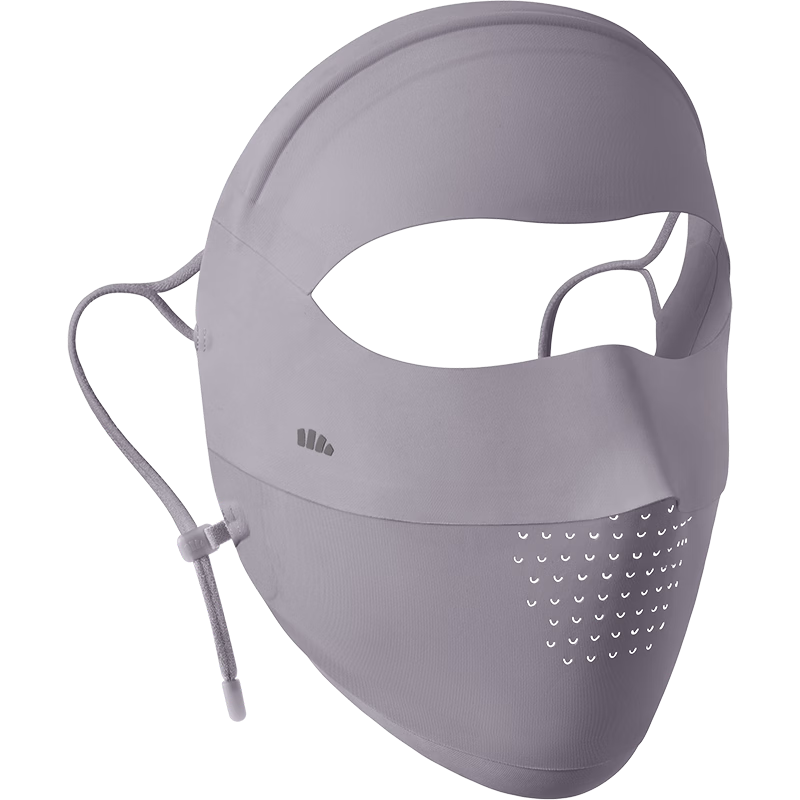 蕉下（beneunder）面膜防晒面罩遮全脸轻薄无痕防晒口罩脸基尼高颜骑行透气医美灰