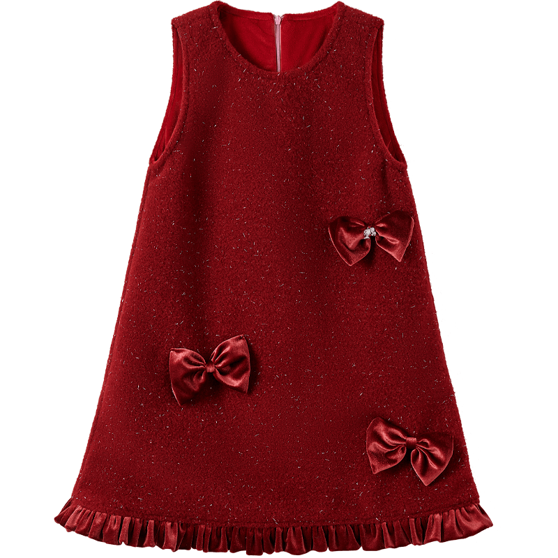 ���ڲ������ű�Ůͯ������ﶬ��Ůͯ��ɫ����ȹ���ޱ���ȹ�����ͯ�·�BY007 139.8Ԫ