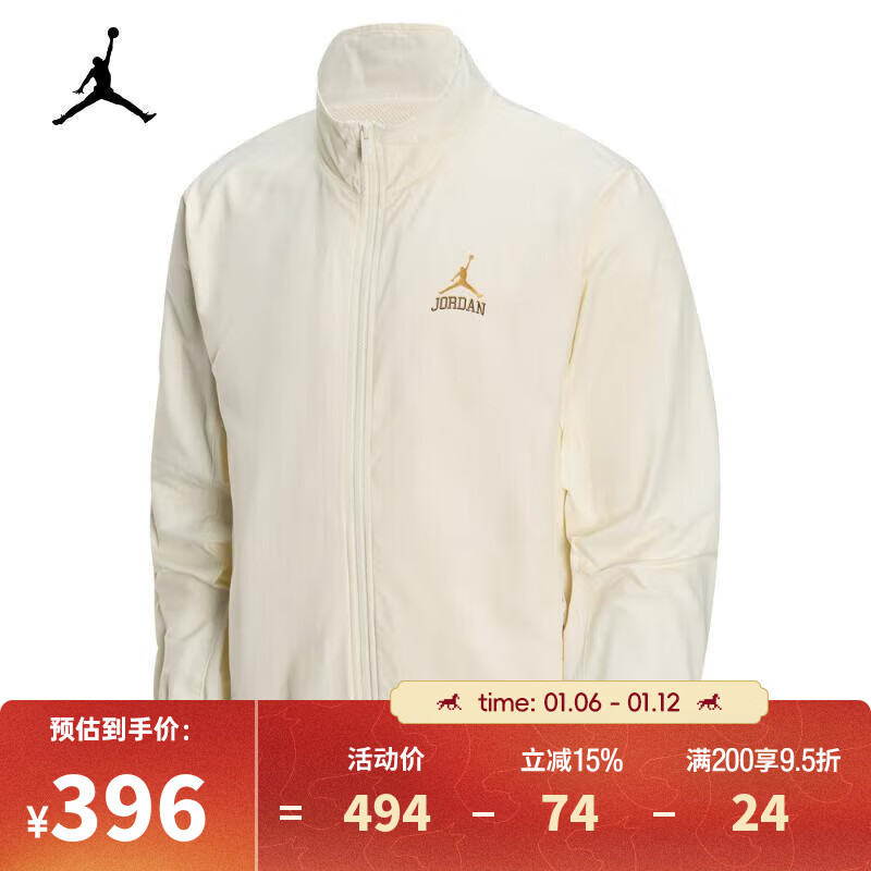 �Ϳˣ�NIKE�����ϲ��˶��� 2025������AS JORDAN CLSSC DLX WIND JKT GCEL�п� II0484-047 S 394.3Ԫ