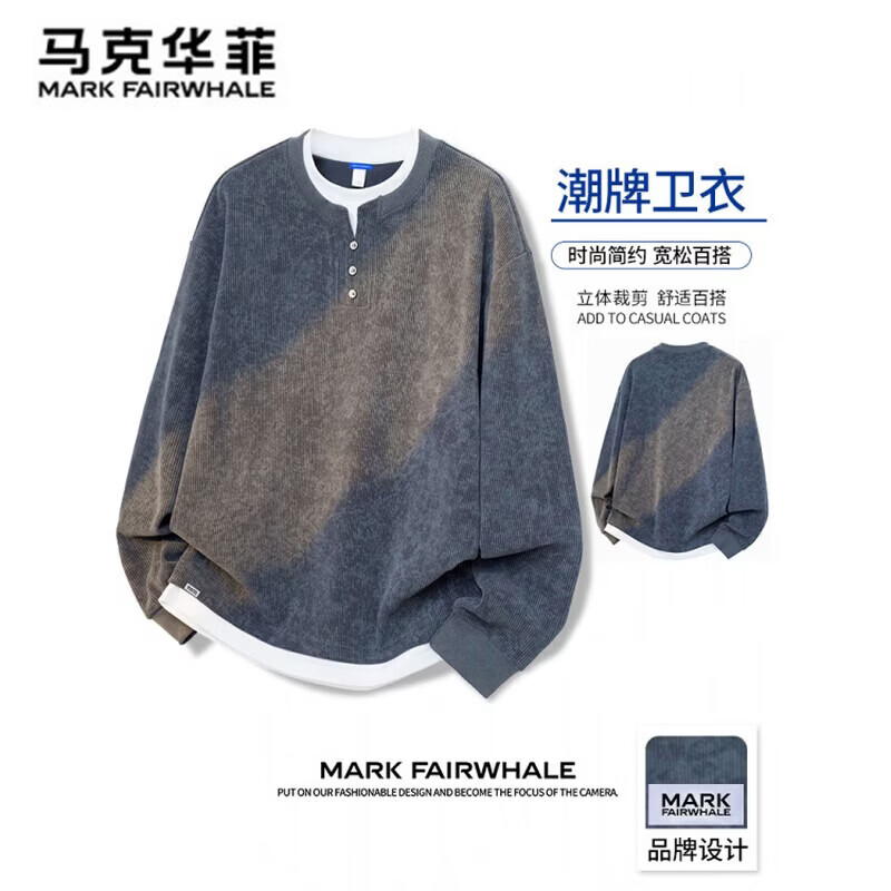 ���ڲ��������˻��ƣ�MARK FAIRWHALE����ʽ���м�����������ʿ������ů����������������ڴ������׷�װ ���ɫ ���ٷ���Ʒ�� ���� M ������100-120� 189Ԫ