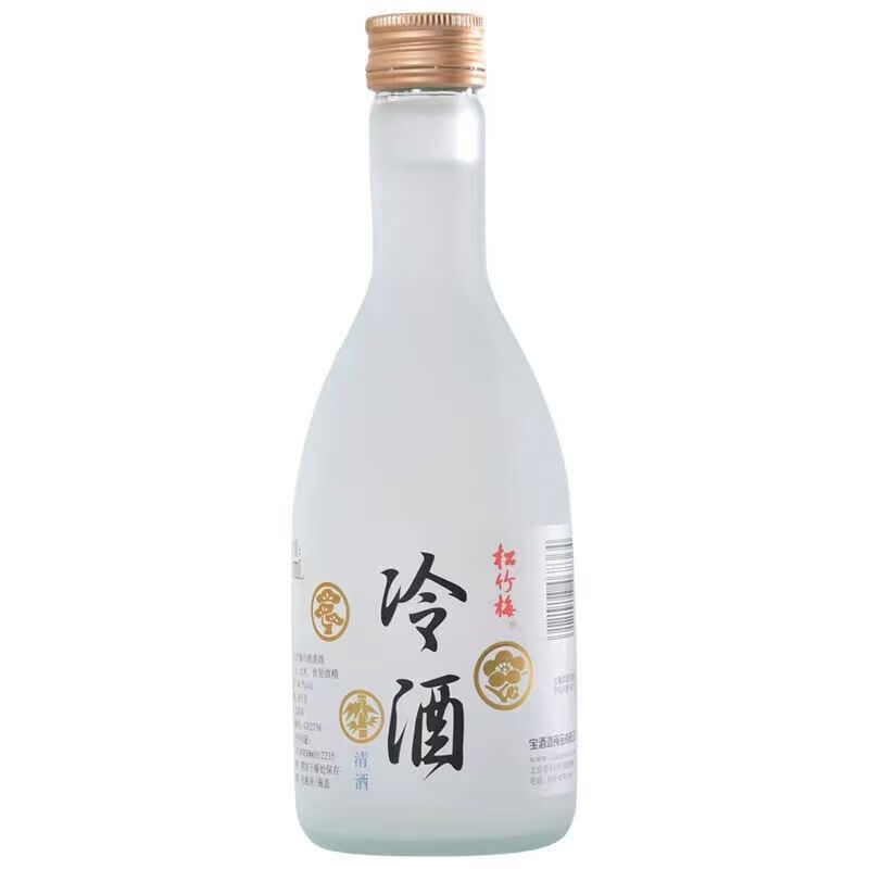 松竹梅冷酒清酒360ml4瓶装日式清酒洋酒发酵酒日式酿造清酒 360ml4装日式清酒洋酒发酵酒日式酿造松竹梅清酒