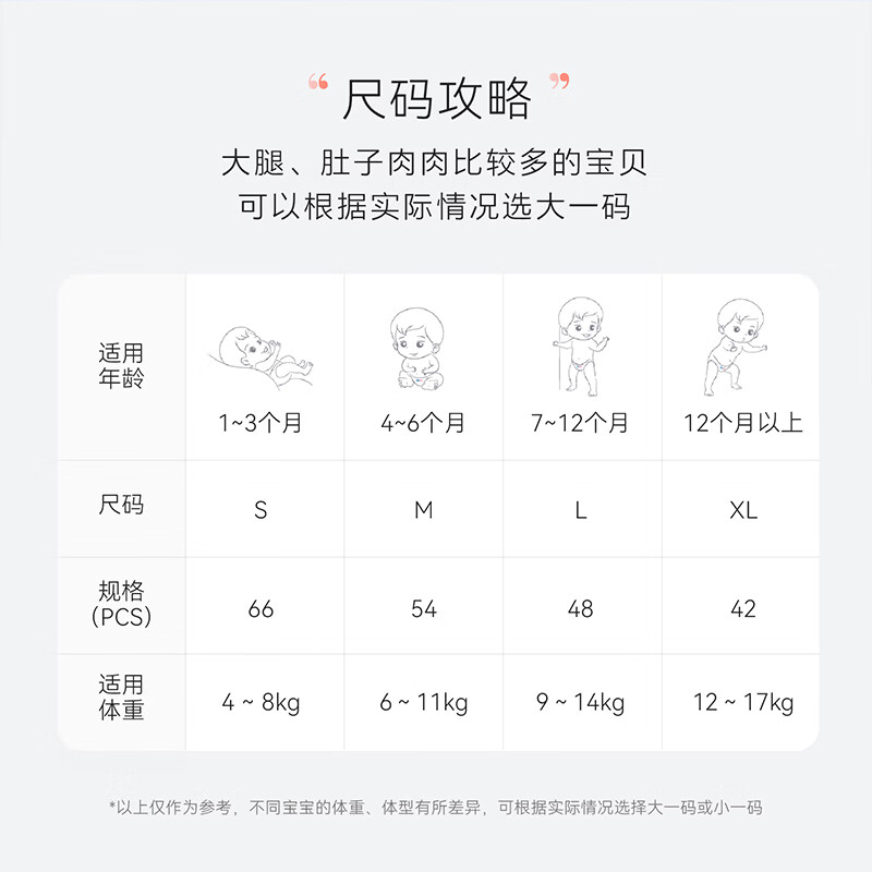 嗳乐蓓贝Ellabebe极薄云柔纸尿裤男女宝宝瞬吸超薄水透气尿不湿亲肤尿裤 L 48片（9-14kg）