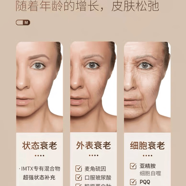 MarumanMkule 迈肯瑞尔麦角硫因减龄覆合 胶囊 膳食补充剂  60粒/瓶*1 优惠装 60粒*2箱