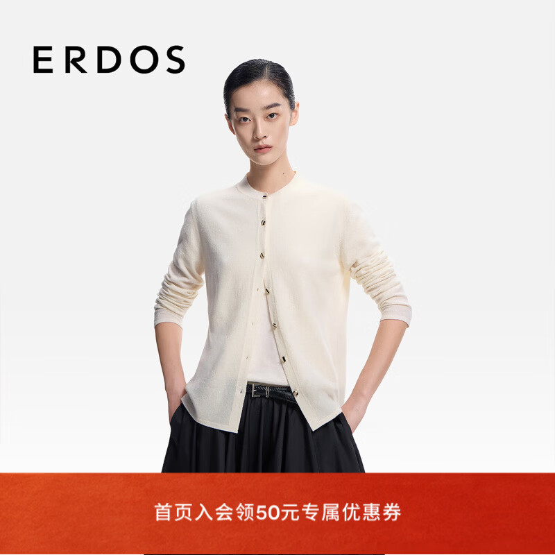 ERDOS 26�紺С��������ʽ��������֯��Ů������ë�� �� 2XL 175/96A 1810Ԫ
