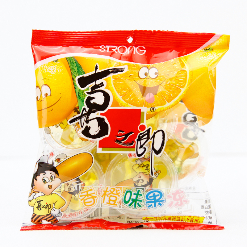 喜之郎 苹果味90g*10袋 水果味果冻布丁