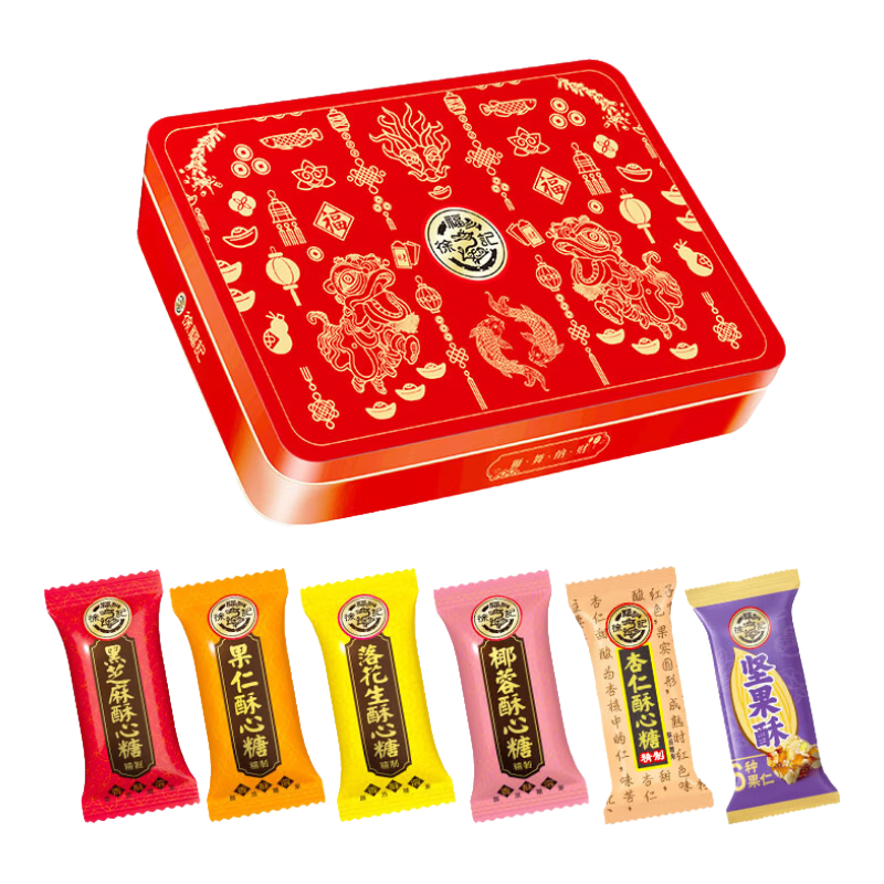 �츣�� ������������ 520g ����װ ��6ζ ��Ͽ�ζϲ�� 17.9Ԫ