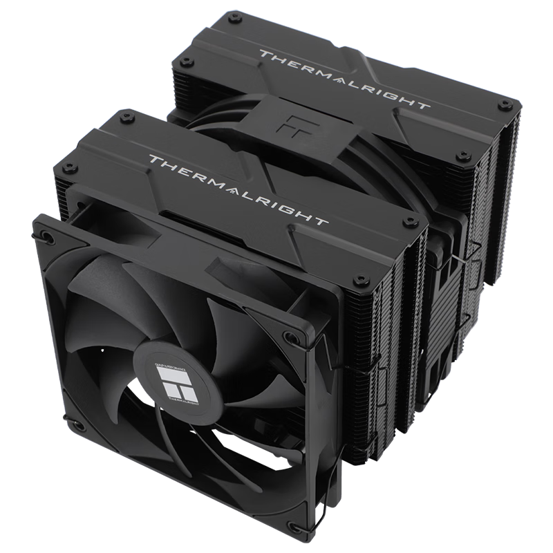 ����Thermalright��PA120 SE��˫�̿� ˫������CPUɢ����6�ȹ� ֧��1700 TR-PA140 BLACK