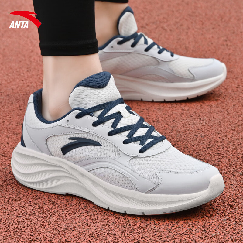 ���ڲ�������̤��ANTA����Ь�˶�Ь��2026���ļ��¿��ɫЬ��������͸���ܲ�Ь��������Ь ���ļ��¿�-����͸����������/ɳ����/��ī�� 42 144Ԫ