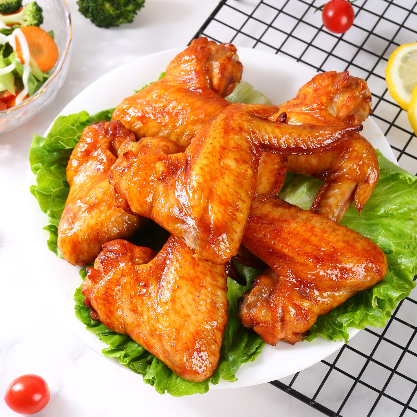 鲜其间【清远农家散养】鸡翅鸡爪大鸡腿鸡爪子鸡翅中鸡全翅净重1斤装 清远鸡农家土鸡新鲜【鸡全翅1斤装】0抗无残留