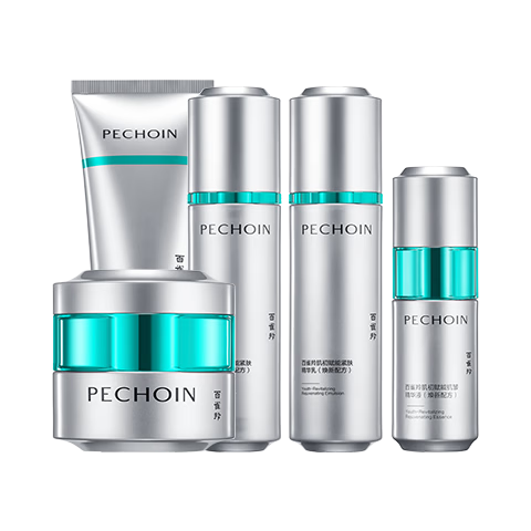 百雀羚（PECHOIN）肌初赋能臻享礼盒2.0版保湿补水紧致护肤品质国货生日礼物