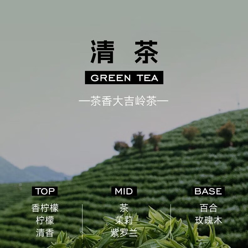 香百年车载香熏鎏金固体香膏汽车香水车内香氛除异味持久留香 大地之歌 清茶1瓶