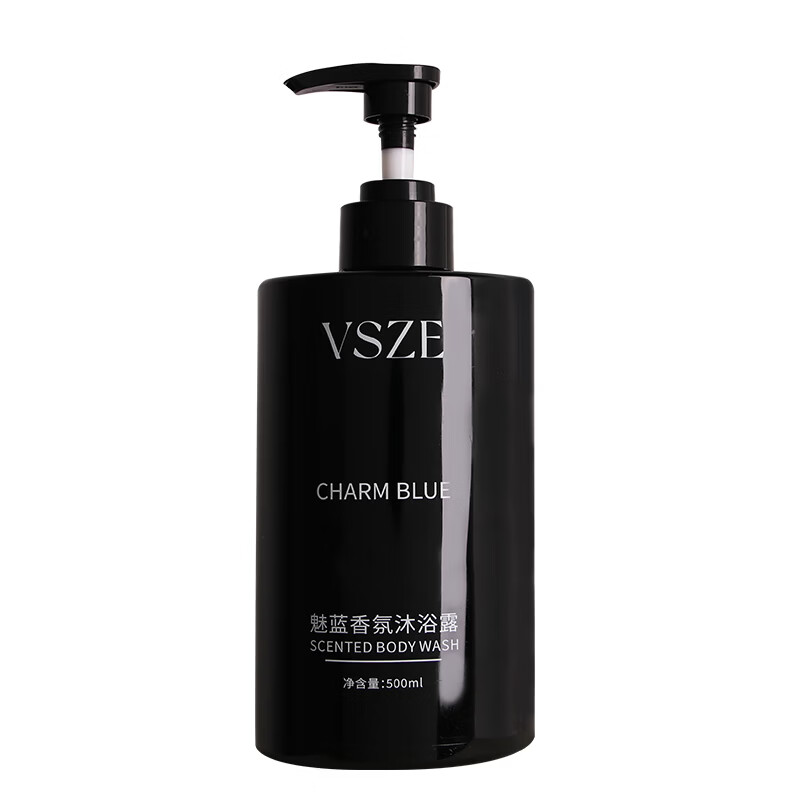 VSZE魅蓝清爽保湿香氛沐浴露男士持久留香蔚蓝清爽沐浴露大容量沐浴乳 【高级香氛】魅蓝沐浴露500ml*2瓶