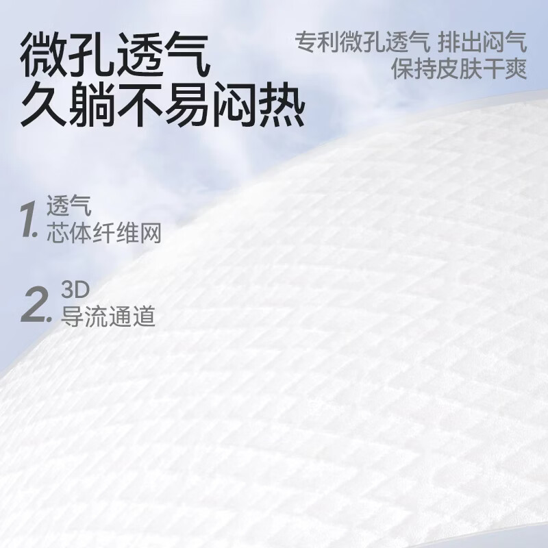 爱舒乐多功能成人护理垫 隔尿防漏 云柔干爽 失禁老人孕产妇一次性床垫 【60*90cm】L码60片