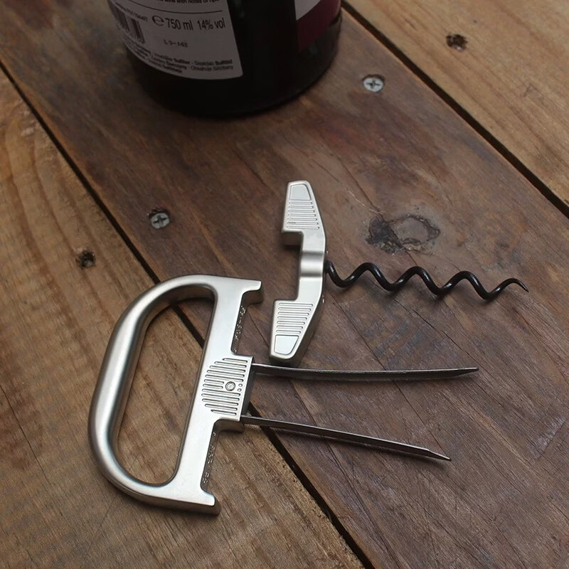 jisite美国都兰AHSO葡萄酒杜兰德开瓶器同款双保险红酒老酒刀个性 开瓶器配皮套