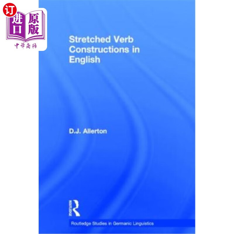 海外直订stretched verb constructions in english 英语中的伸展动词