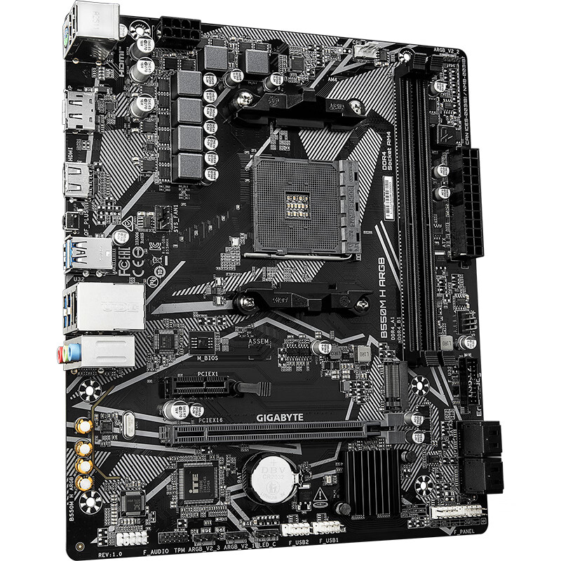 技嘉 B550M H ARGB DDR4 图 3