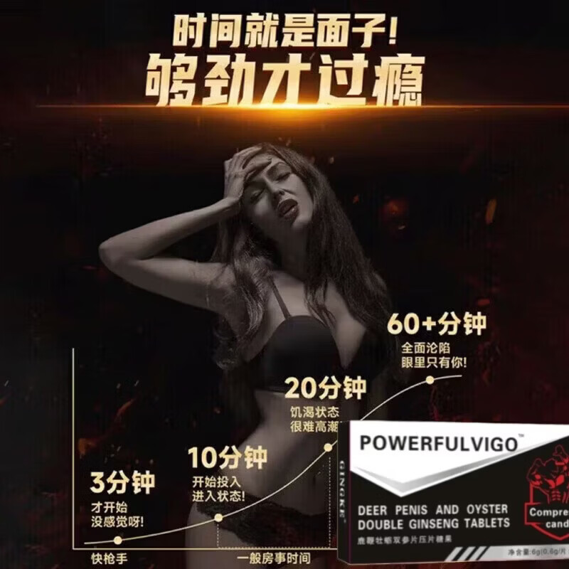 HNV雄力威持久胶囊【官方旗舰】重拾巅峰用手过度增硬延迟房事 3盒巩固装【加强体验·大器男人】买2贈1 10粒/盒