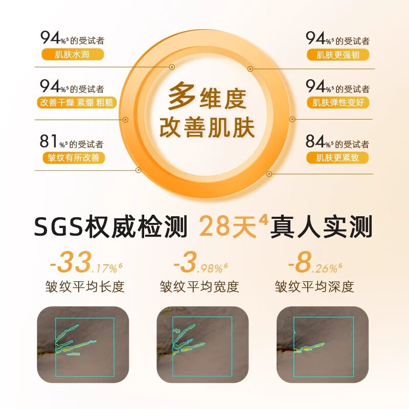 绽媄娅【临期26年4月】紧致淡纹贴骨乳抗皱淡化细纹精华乳(透润型) 80g