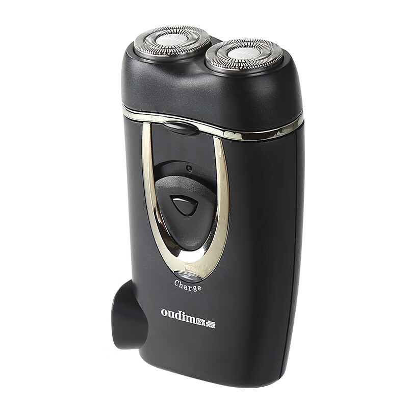 欧点 电动剃须刀 刮胡刀 动力强劲胡须刀 鬓角修剪刀  BOX611【黑色|2刀头】