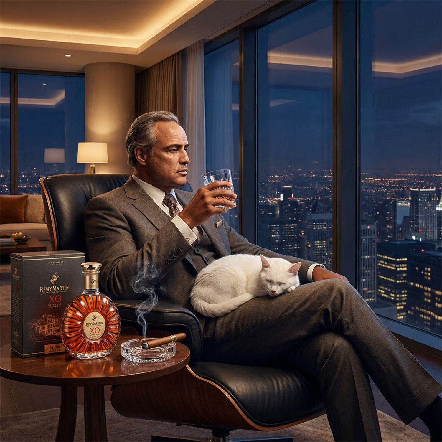 人头马（Rémy Martin）洋酒 X.O优质香槟区干邑白兰地 700ml 1号会员店