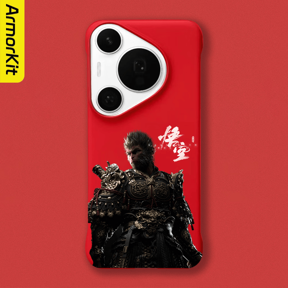 ARMORKIT适用华为Pura70Pro+手机壳轻薄无边框黑悟空p70Pro+/70Ultra/60Pro/80Pro/50保护套高端防摔磁吸款 【朱砂红】黑悟空A0251 华为 Pura 70Pro/70Pro+