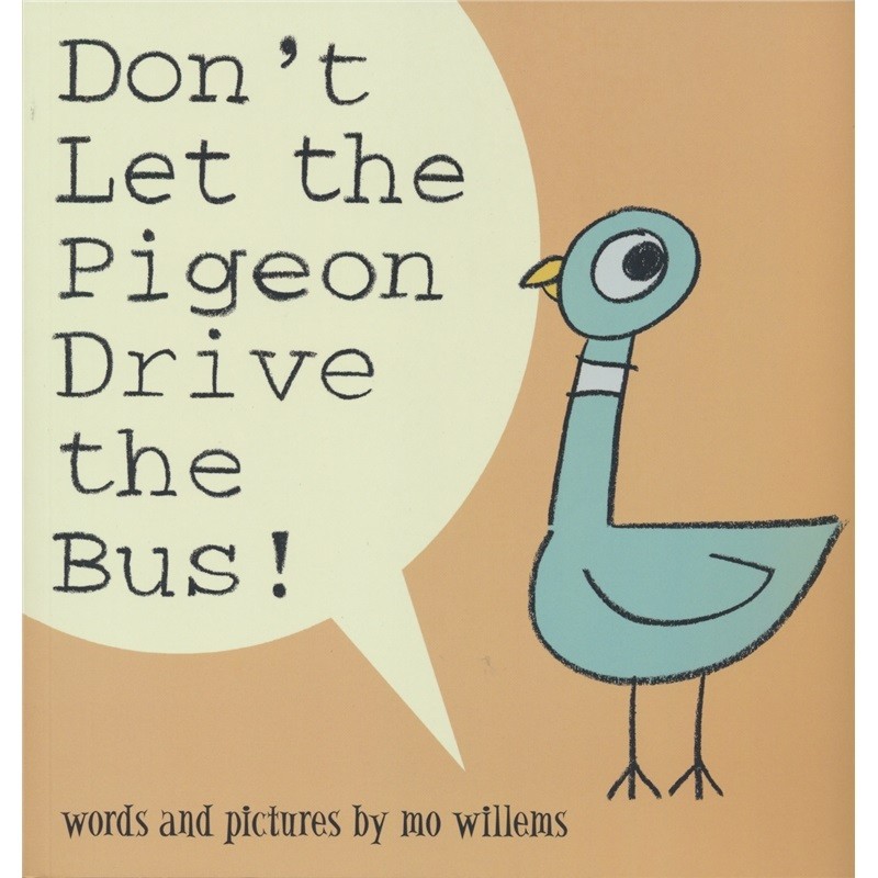 【可替换94-5】别让鸽子开巴士 Donx27t Let the Pigeon Drive the Bus 幼儿英语绘本图书 情商培养
