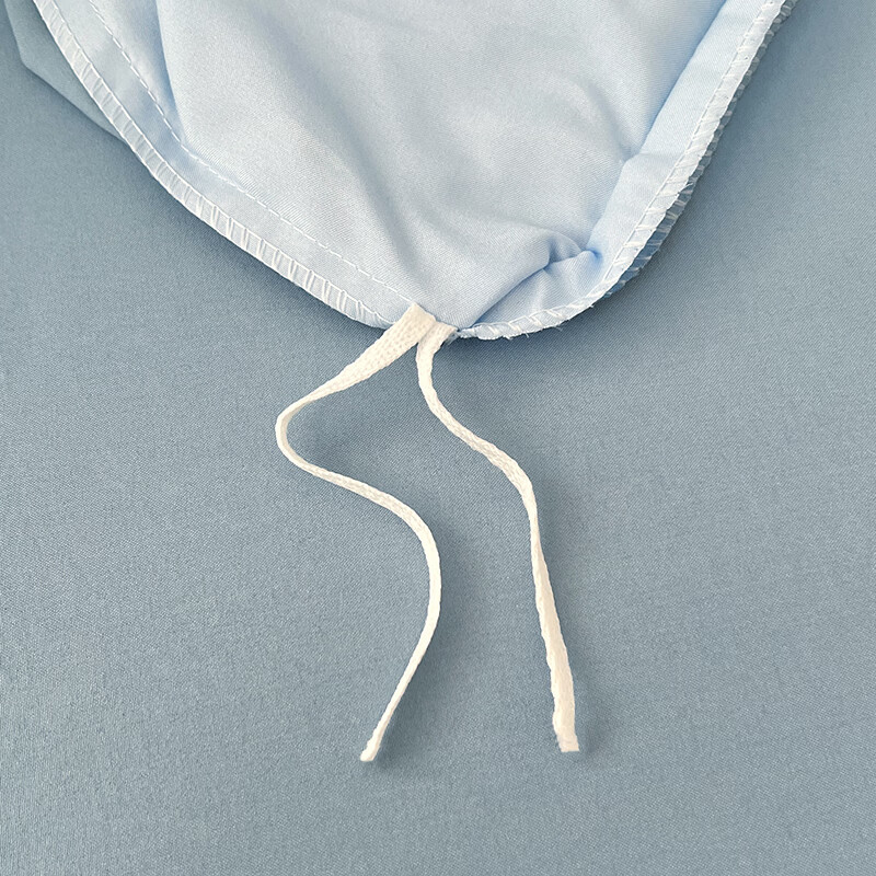 10A抗菌四件套学生宿舍三件套床单被套小清新套件 远天蓝 床单款 床四件套(被套200*230cm)