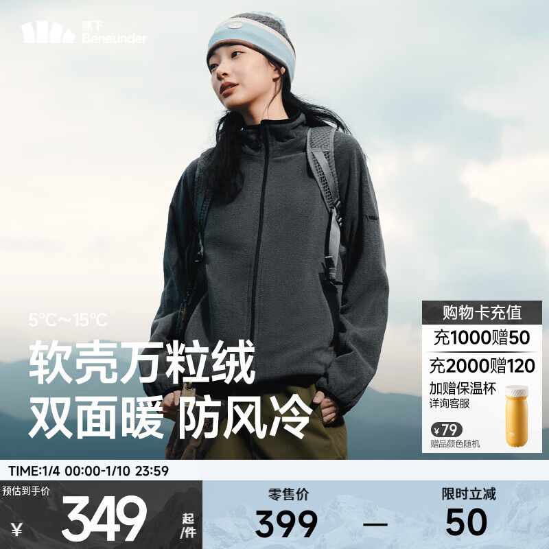 ���£�beneunder��Ůʿ������˫�洩���׿����ﶬ�¿�ʱ�����б�ůץ������ ��Ӱ��-��ĺ�� M 349Ԫ