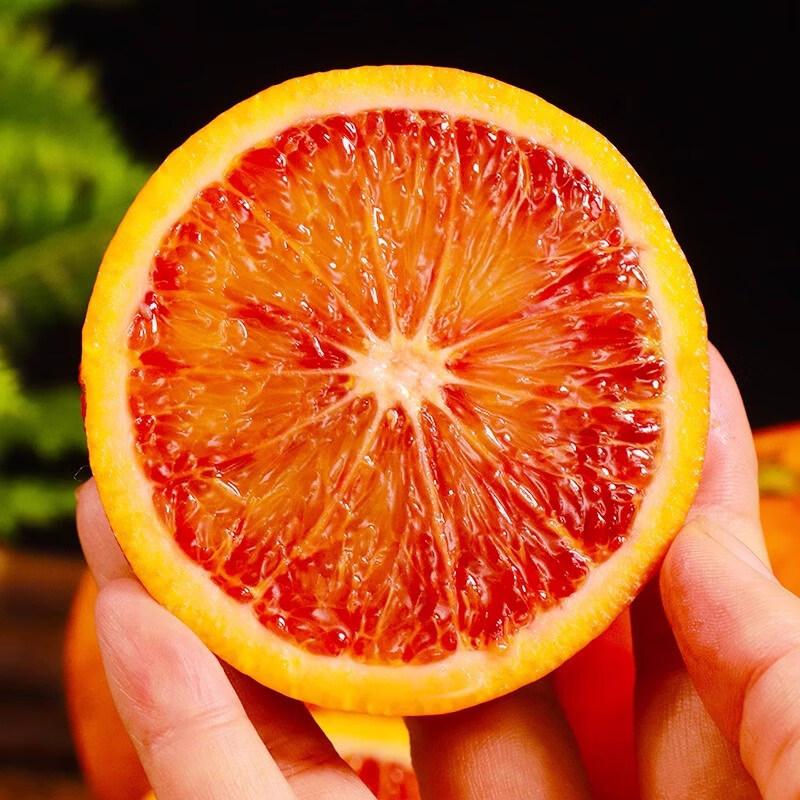 余悦正宗塔罗科血橙【现摘现发】四川红血橙红心橙子新鲜水果整箱送礼 带箱9斤【单果60-70mm丨净8斤】人工优选
