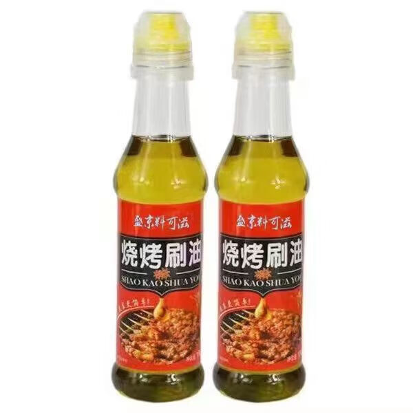 汤师傅烧烤专用调和油家庭户外烧烤小瓶装烧烤油食用油家用商用 【烧烤刷油】1ml*2瓶