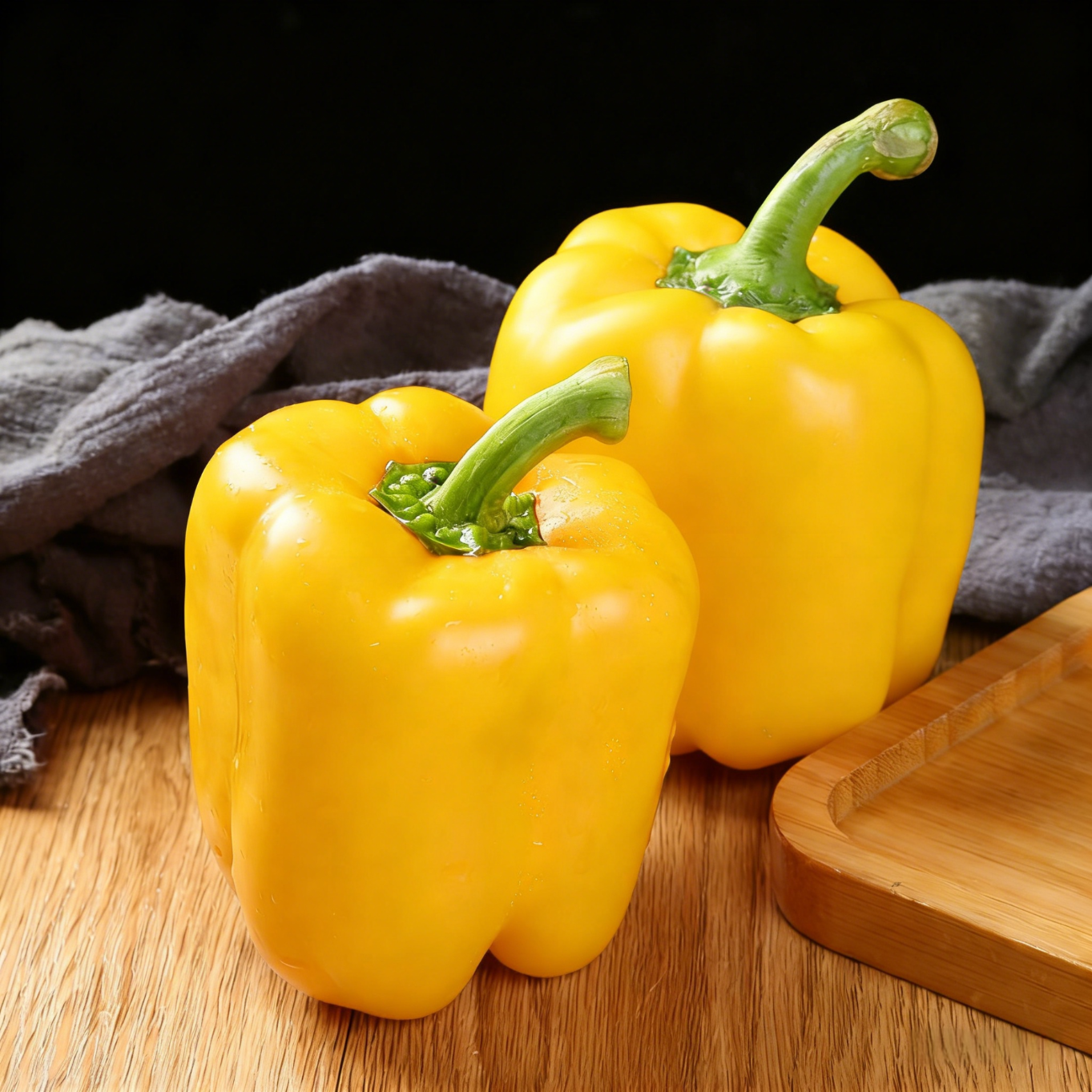 绿熊庄园山东彩椒 甜椒 新鲜蔬菜五彩椒寿光蔬菜不辣水果柿子椒红黄灯笼椒 红黄双拼3斤装 净重2.8斤