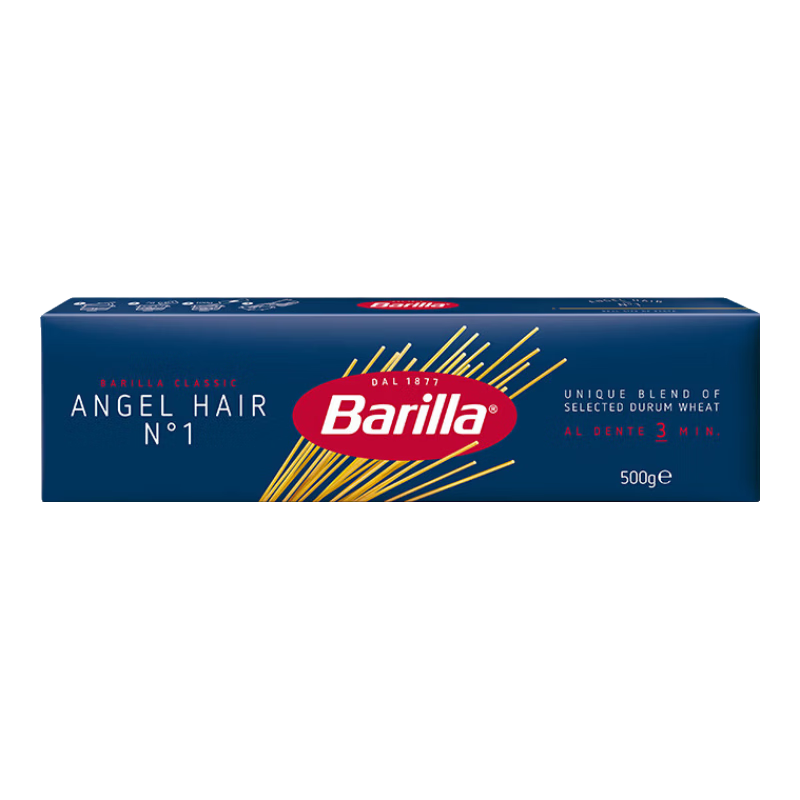 百味來意大利進口傳統(tǒng)直條1號意面健康低脂輕食速食細(xì)面條 1號 傳統(tǒng)意大利細(xì)面500g*1盒