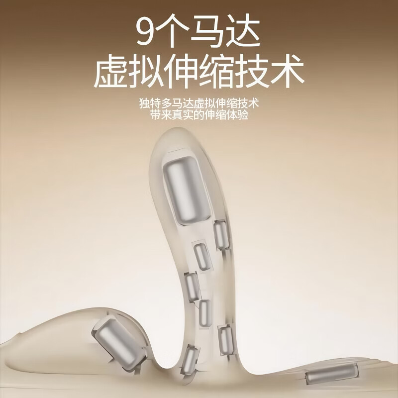 ZALO坐垫女上位玩具按摩震动棒骑乘骑马炮机椅远程木马情趣用品FLORA 【Flora女上位】象牙白+固定垫+润滑液100ML