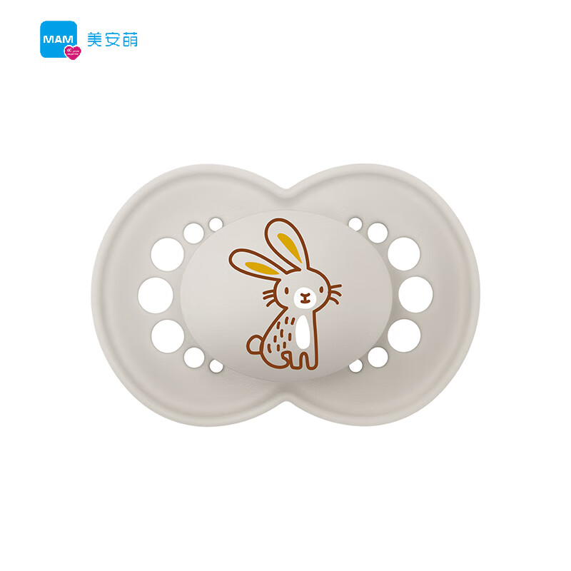 mam成长型丝感安抚奶嘴18-36个月戒奶神器大号月龄一岁以上宝宝断奶