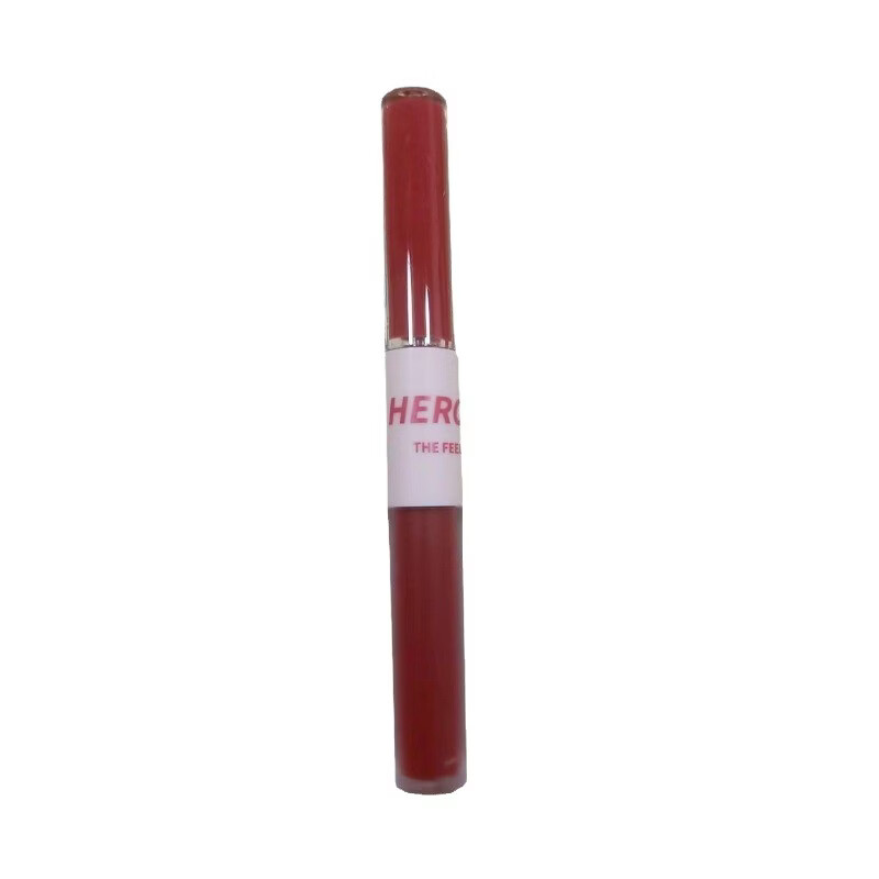 HERORANGE【厂家直发】趣乐系列双头唇釉雾面丝绒显白唇彩持久显色水润嘟嘟 03#双休快乐