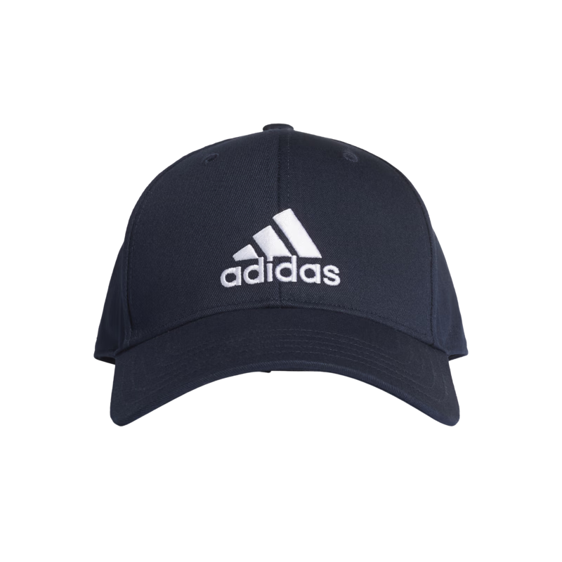 adidas经典舒适运动遮阳棒球帽子男女阿迪达斯官方   传奇墨水蓝/白   OSFM