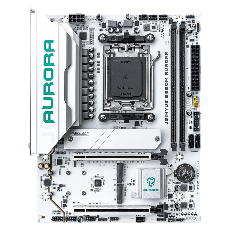 精粤 B850M AURORA DDR5 图 4