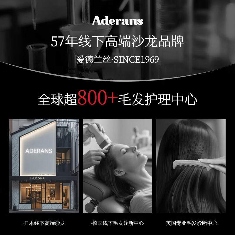 爱德兰丝（Aderans）原装进口防脱发育发生发固发养发洗头洗发水膏露控油蓬松官方正品 【控油防脱】育发洗发水 油头脱发选