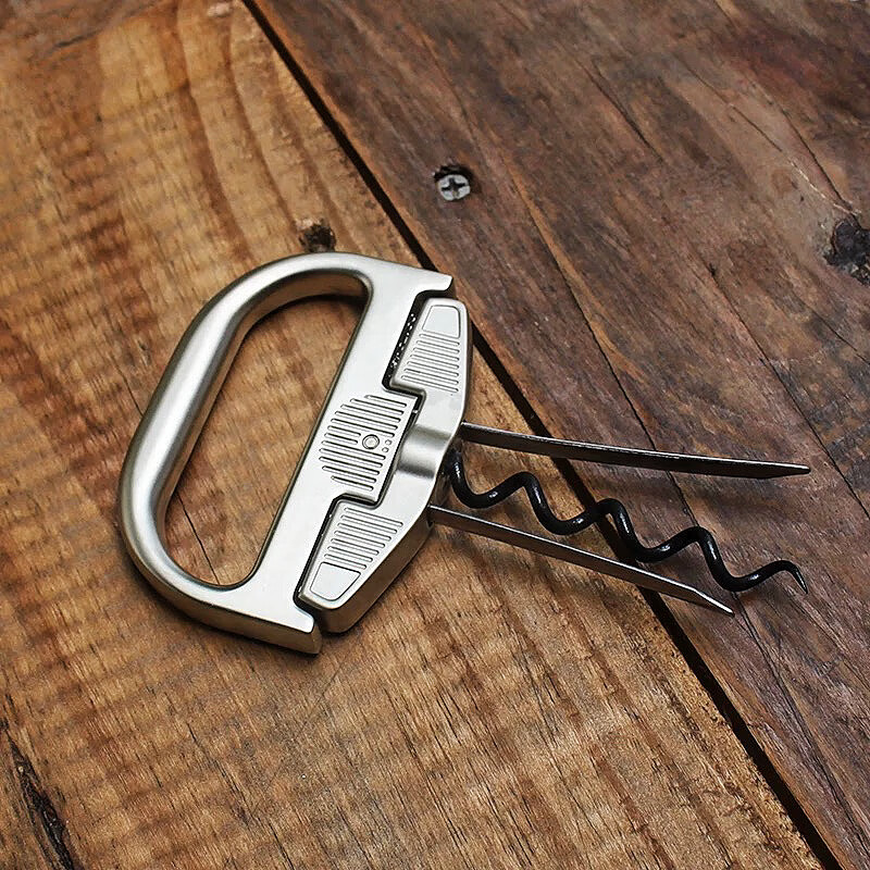 jisite美国都兰AHSO葡萄酒杜兰德开瓶器同款双保险红酒老酒刀个性 开瓶器配皮套