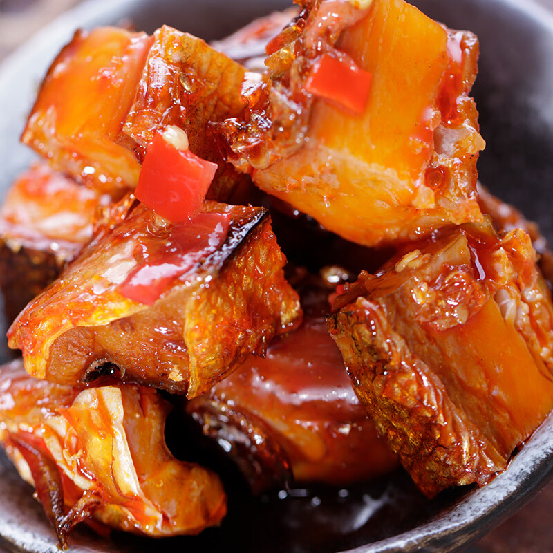 东江福香辣鱼块东江鱼下酒菜湖南年味东江湖特产鱼块解馋零食即食小吃 香辣味鱼块400g【实惠分享装】