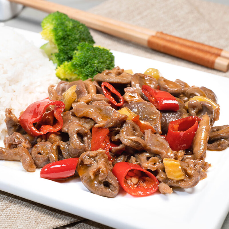 粮农星厨小炒鸡杂10包料理包外卖商家用速食盖浇饭快餐预制菜肴小碗菜 小炒鸡杂【180g*10包】