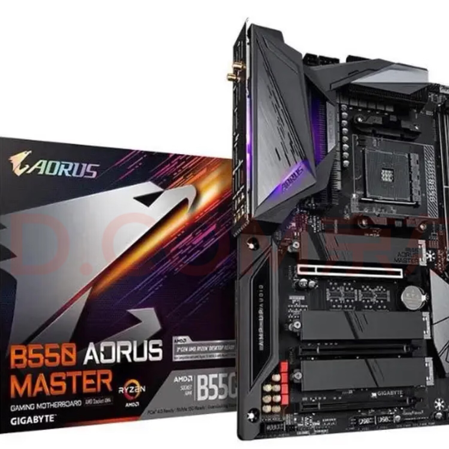 GIGABYTE技嘉AORUS MASTER大师B550拆机超级雕主板游戏电竞办公支持CPU5600X 5800X 5950X