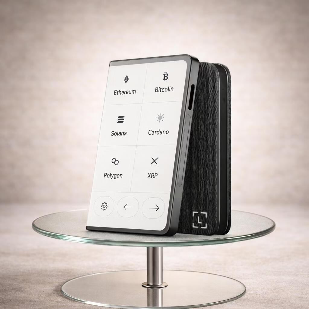 Ledger Stax原装硬件储存设计摆件|收藏级陈列