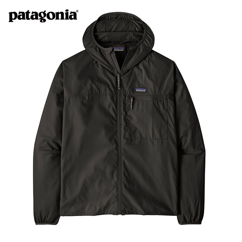巴塔哥尼亚（Patagonia）男士轻质户外连帽休闲防风夹克外套 Variable 20495 BLK   L 176/185(CM) 83/94(KG)