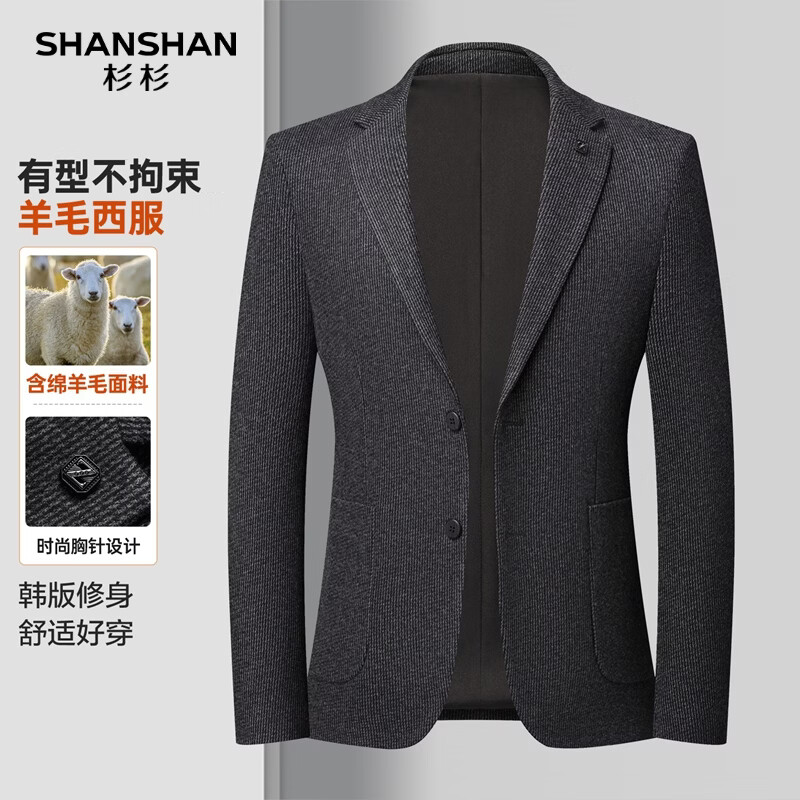 SHANSHANɼɼ��ʿ���������¿�Ӻ���������ƽ���캬��ë����ٴ�ë������ ��ɫ 46 /170 306Ԫ