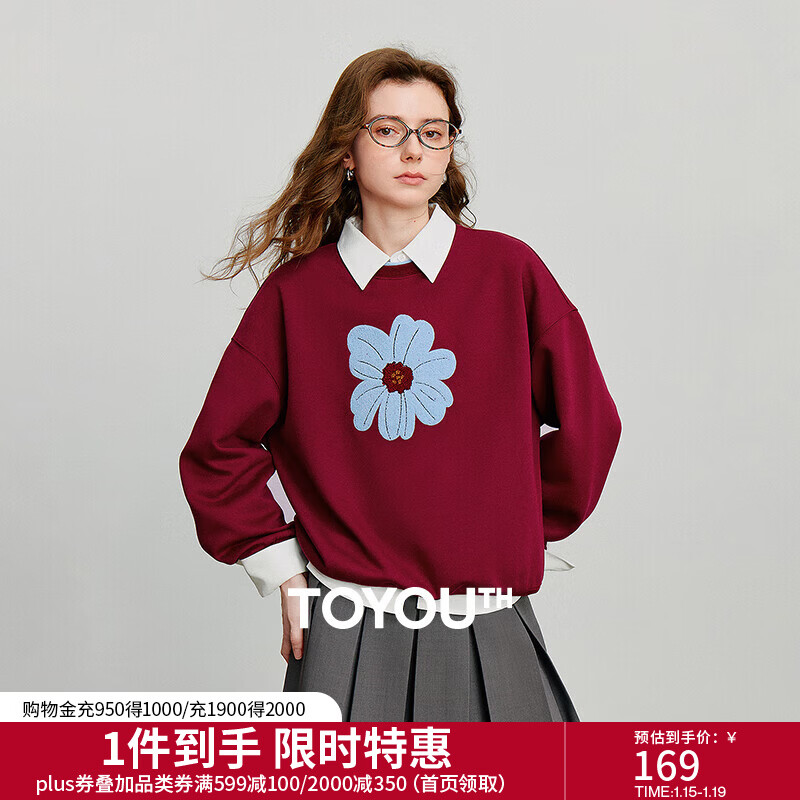 �����������廨Բ������Ů2025�＾�¿����ֲ��ϵ�����������º�ɫ �������� XL 127.37Ԫ