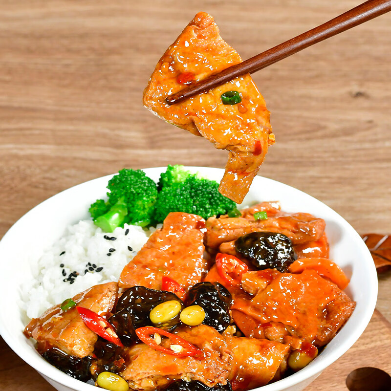 粮农星厨10包家常豆腐2200g料理包商用加热即食外卖快餐盖浇饭速食小碗菜 家常豆腐【220g*10包】