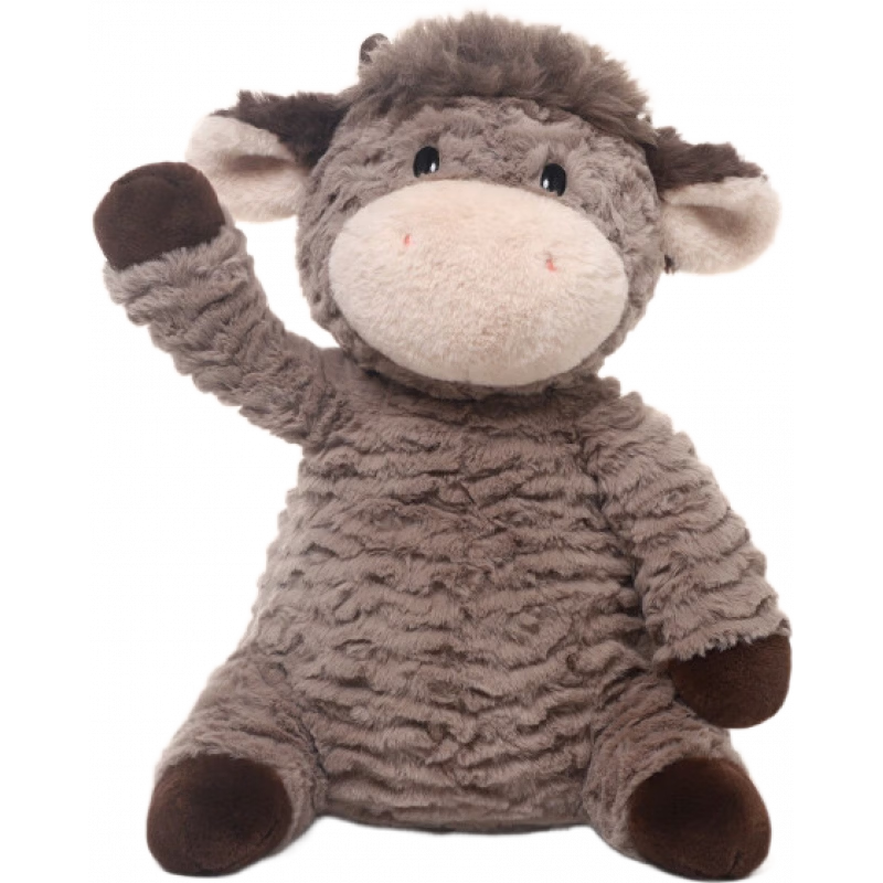 捉趣（ZHUOQU）高地牛索爾毛絨玩具可愛(ài)玩偶陪睡公仔睡覺(jué)抱枕娃娃女生日禮物 高地牛索爾_35CM 普通包裝