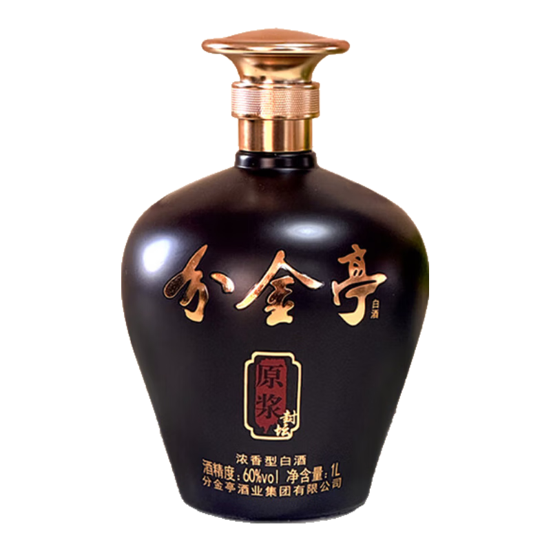 分金亭封壇原漿60°濃香型白酒1L裝/壇 地下窖藏十年 自然降度 口感柔順 60度 1L 1壇 封壇原漿【2025-11-28批次封裝】