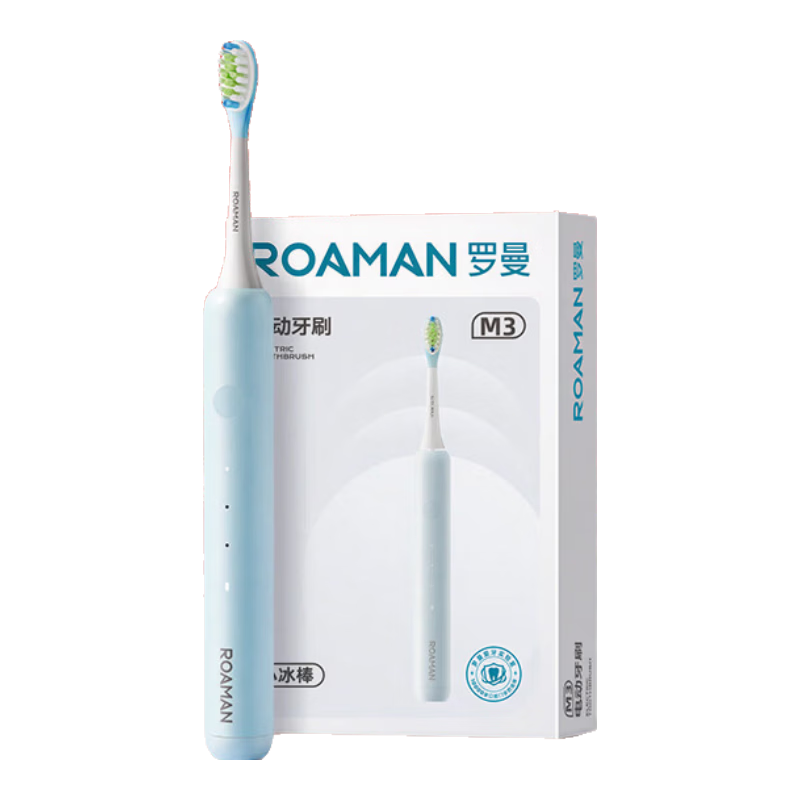 ������ROAMAN���綯��ˢ����ɨ��˫��ȫ�Զ���ڷ������־�ˢͷ����ѧ����Ů������ʿר�����½�������������M3��
